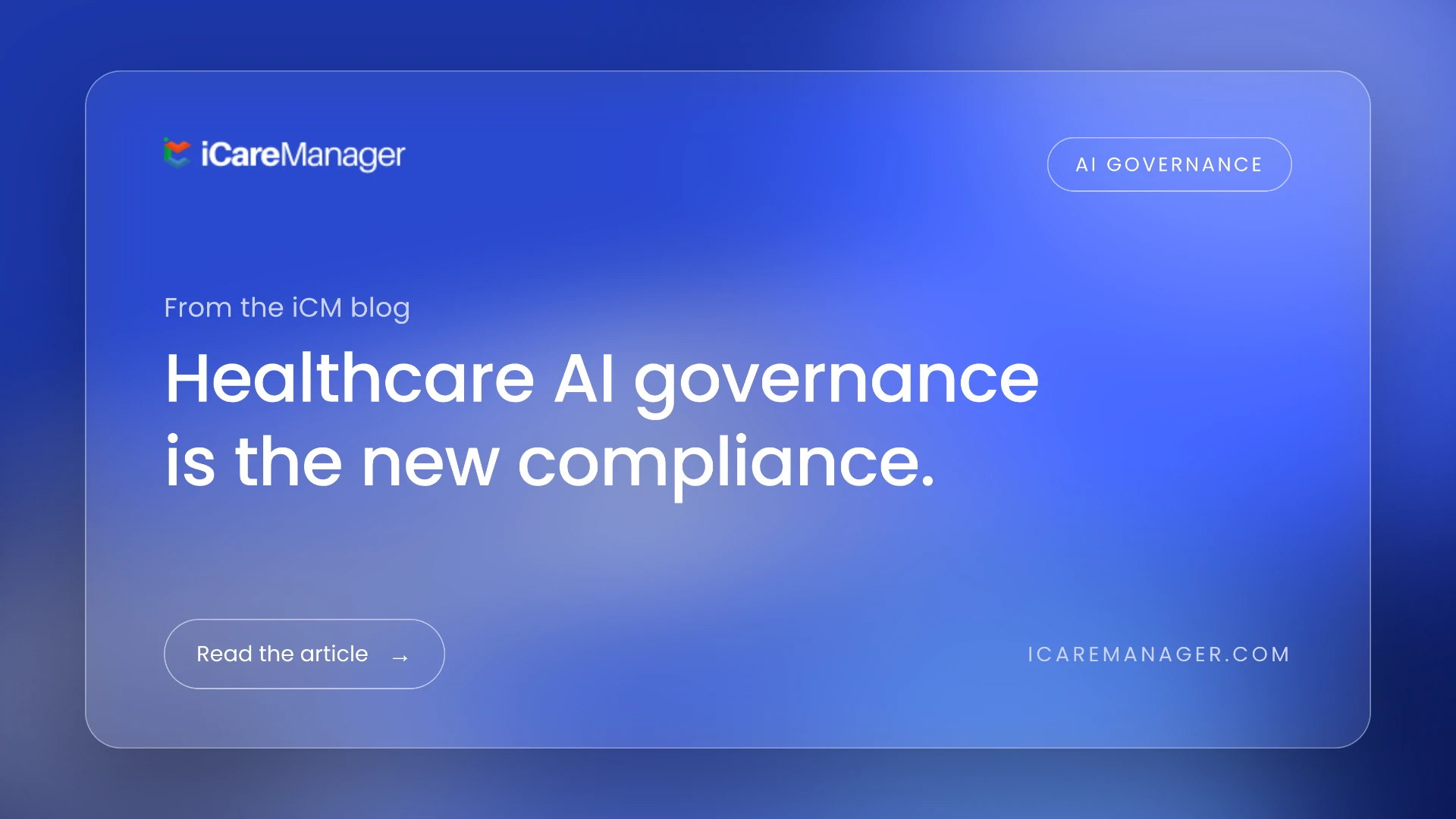 Healthcare AI Governance Is the New Compliance
