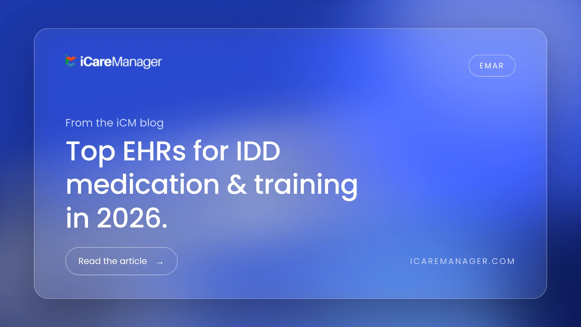 Top EHRs for IDD medication and training in 2026