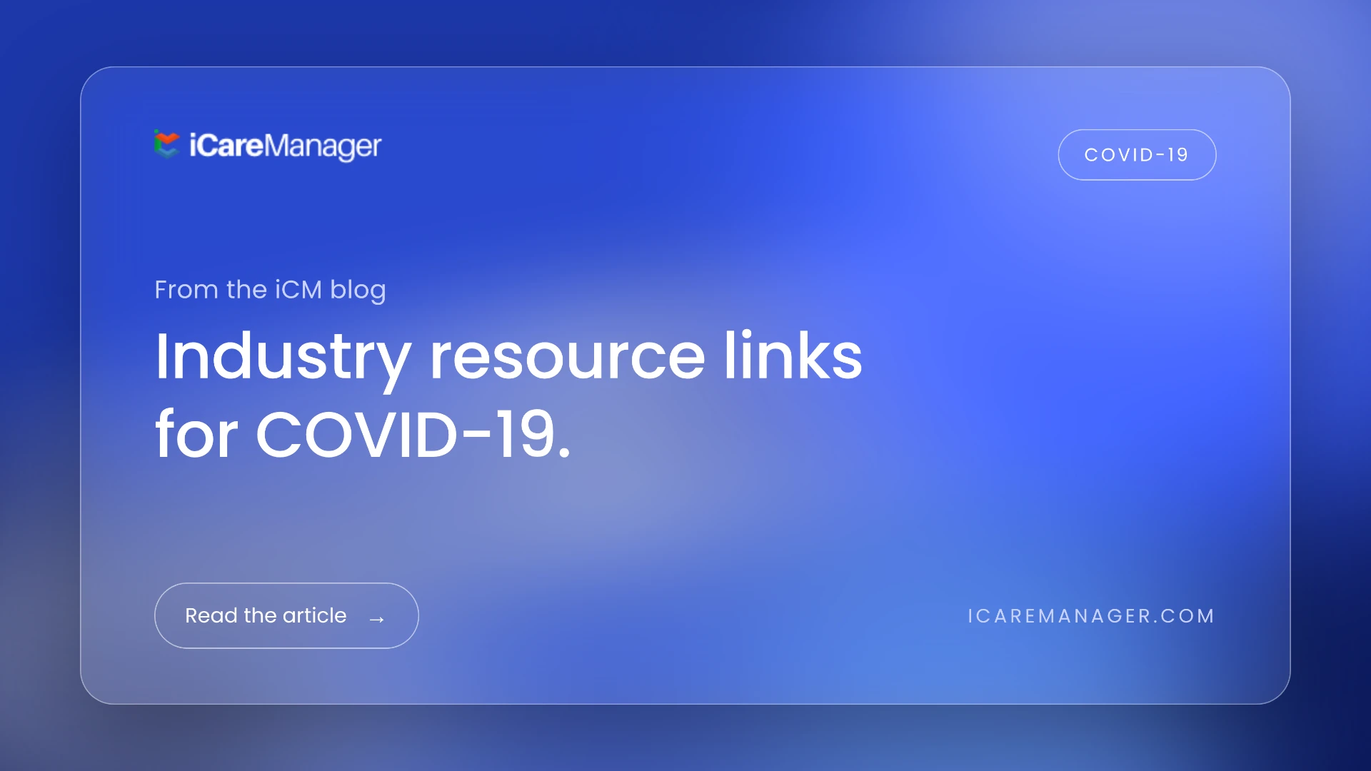 Industry Resources Links for COVID-19