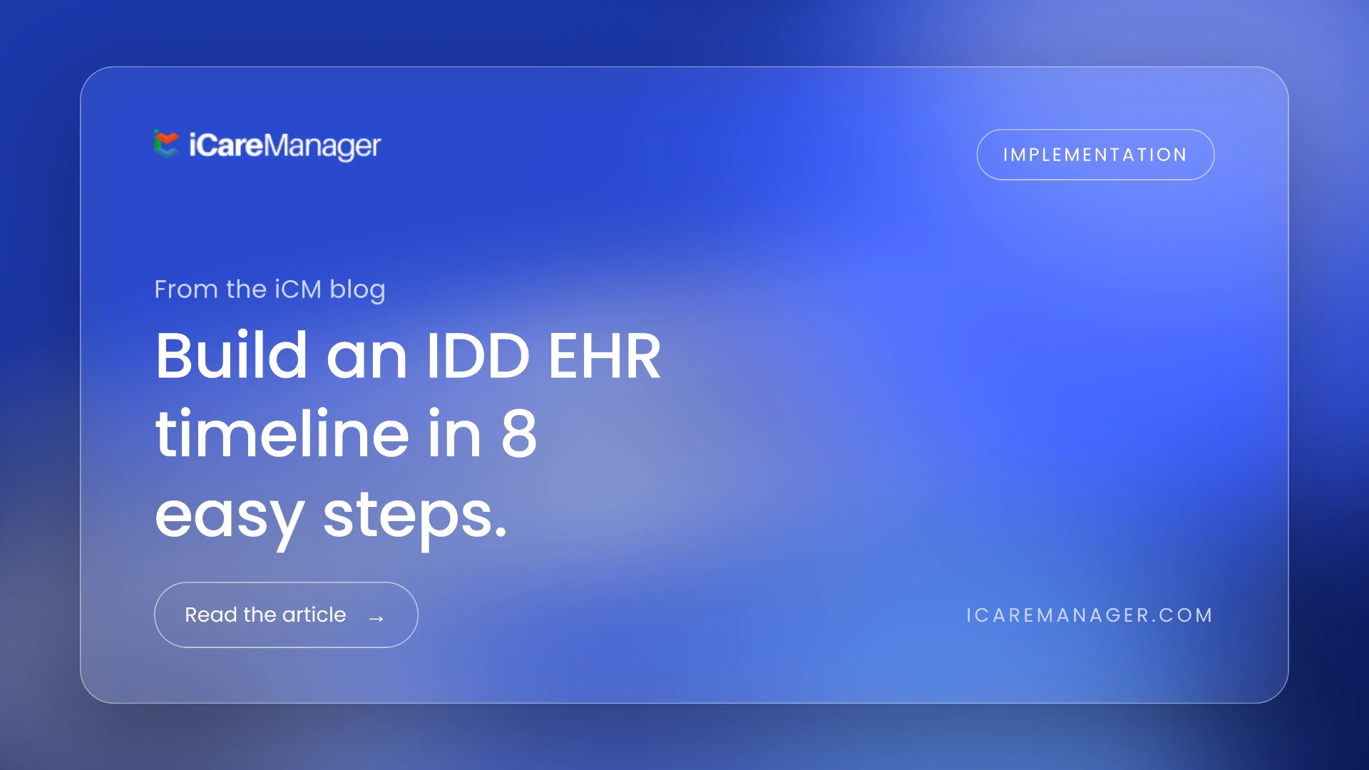 How to Build an IDD EHR Timeline in 8 Easy Steps (2026)