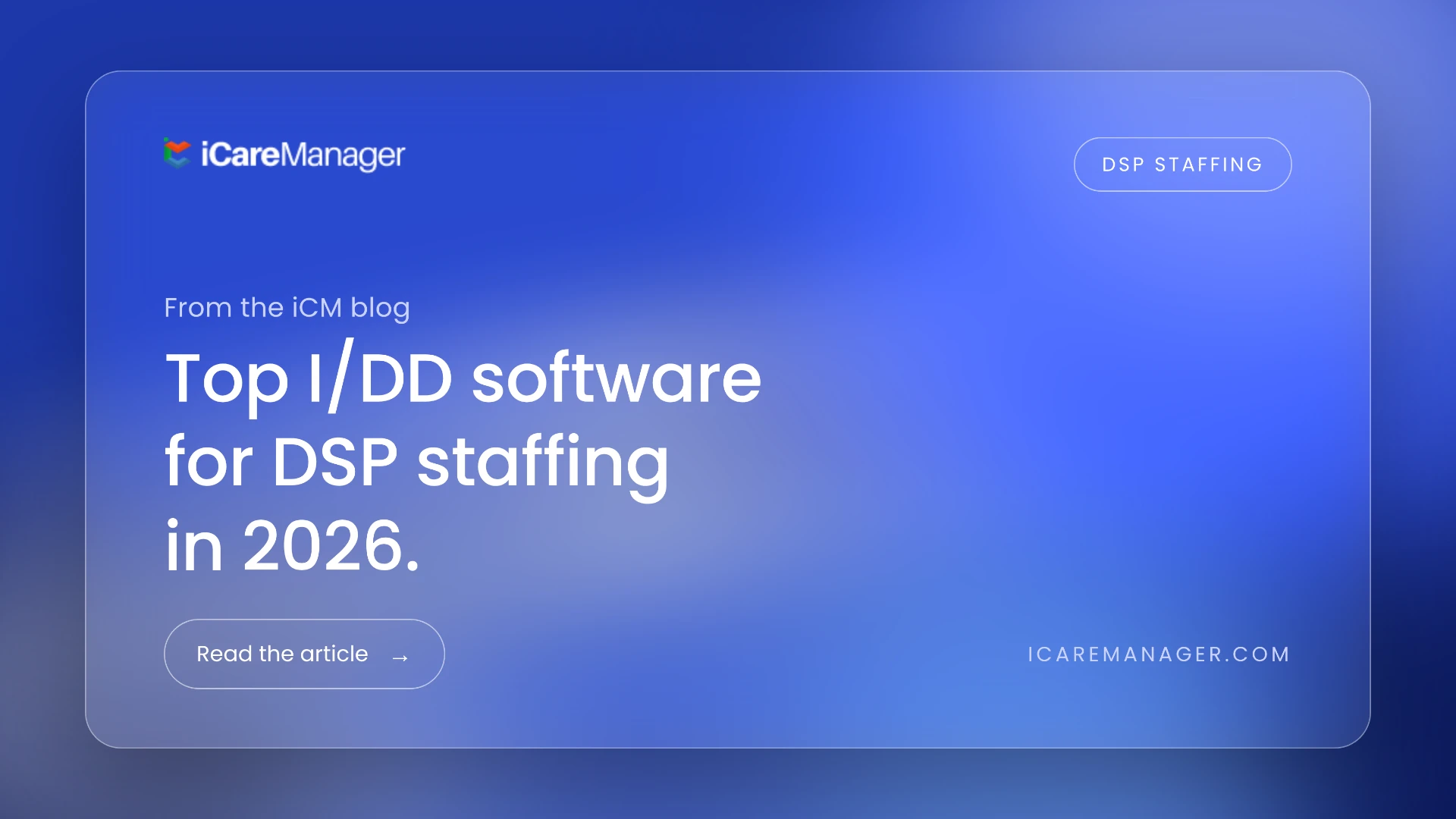 Top I/DD Software for DSP Staffing in 2026