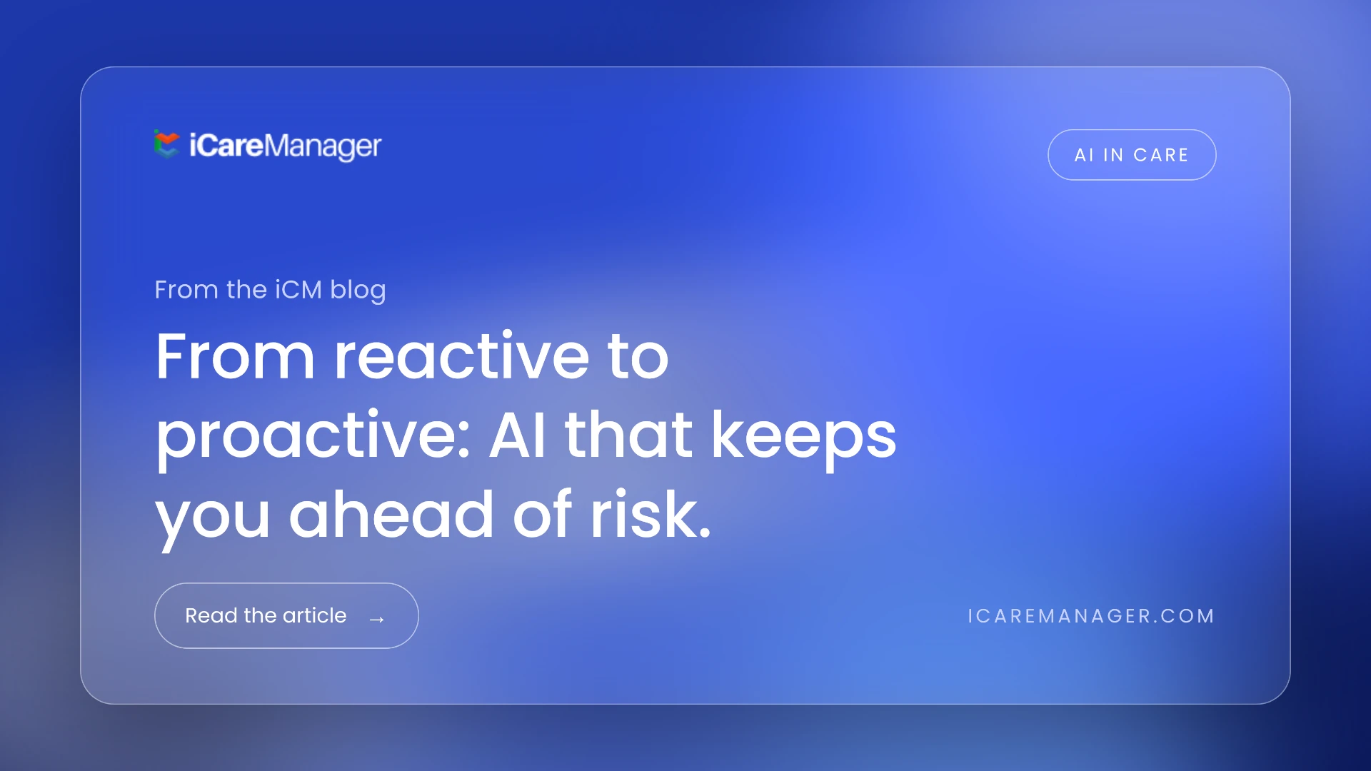 From Reactive to Proactive: How AI Can Help Organizations Stay Ahead of Risk