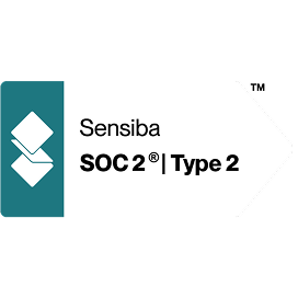 Sensiba SOC 2 Type 2 attestation seal